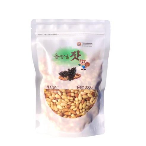 솔방울잣 춘천농산 황잣300g, 300g, 1개