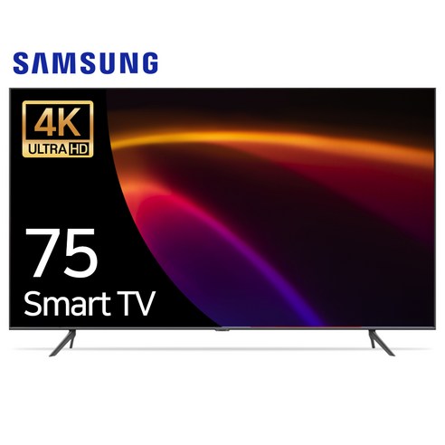 삼성전자 23년식 75CU7000 LED 티비 4K 크리스탈 스마트TV UHD 75인치 189cm 수도권 스탠드, 수도권벽걸이설치