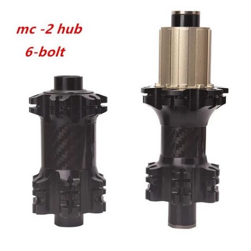 삼발이 휠셋 700C 카본 로드 휠 6560 디스크 브레이크 또는 v 65mm 클린처 6 볼트/센터 락 로드휠, MC-2 6 Bolt TA, gold logo, HG(shimano), 1개