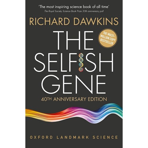 영어원서 리처드 도킨스 이기적 유전자 ( The Selfish Gene: 40th Anniversary edition 종의기원