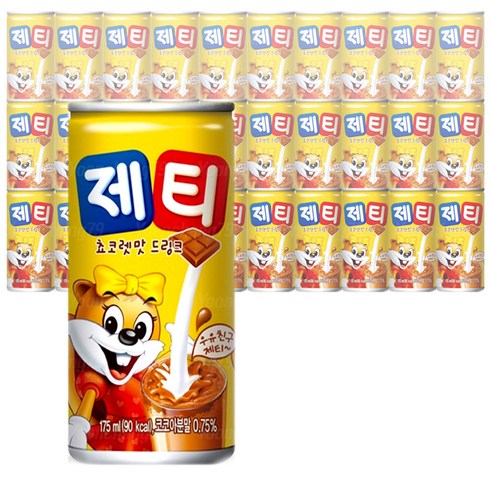 제티 초코렛맛 캔음료, 175ml, 30개