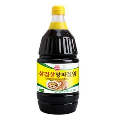 오뚜기 삼겹살 양파 절임 소스, 2.1kg, 1개