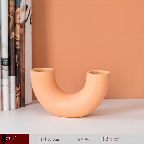 DFMEI 북유럽 Ins풍 심플한 도자기 개성 꽃병 말린 꽃꽂이 장식품 거실 민박 예술 가구 장식품", Cyn-Cai 아트 [C] 달콤한 오렌지, {"패션의류/잡화 사이즈":"DFMEI"}