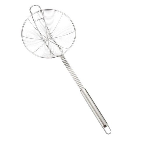 주방 스키머 STAINLESS STEEL 홈이 있는 스푼 수프 스키머 냄비 스타일 수프 스튜, 실버, 스테인레스 스틸