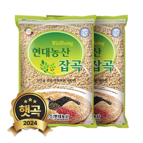 현대농산 보리 4kg 소포장 찰보리 쌀보리 늘보리, 1개, 찰보리 총 4kg