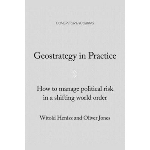 (영문도서) Geostrategy in Practice: How to Manage Political Risk in a Shifting World Order Paperback, Disruption Books, English, 9781633310735