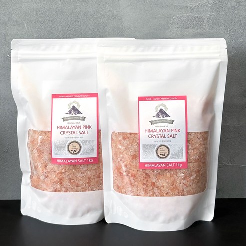 자연에서 온 건강한 소금, 푸리오 히말라야 핑크솔트