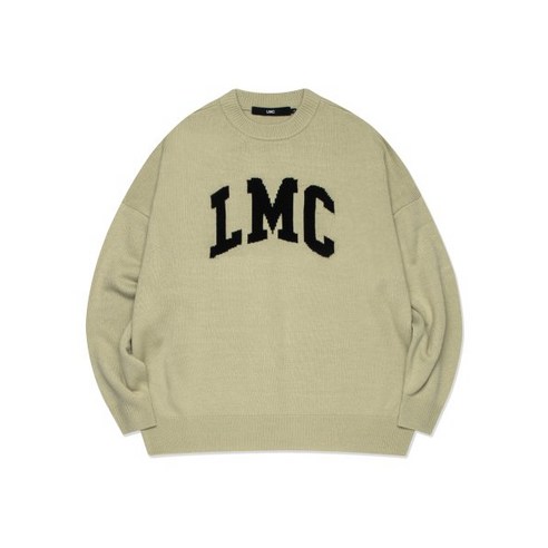 LMC ARCH KNIT SWEATER cream