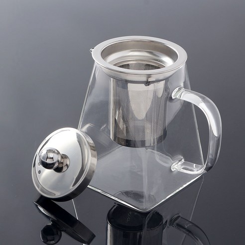 로하티 그라시아 내열유리 차포트: 사각 차우리기의 스타일리시한 보관 솔루션