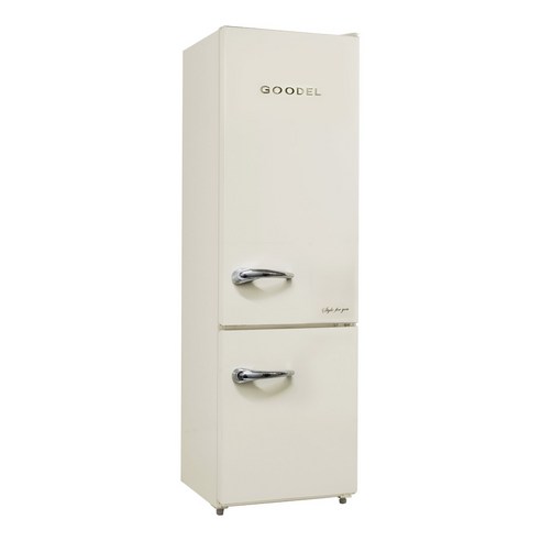 구델 레트로 냉장고: 빈티지 디자인과 현대적인 기능의 완벽한 조화