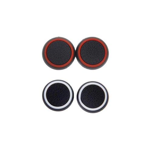 4/PS4/PS3/PS2//360 컨트롤러용 4pcs 엄지 커버, 1.3cm, 실리콘