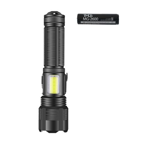 티엠지에스 XHP70 초강력 LED 충전식 손전등 후레쉬 풀세트