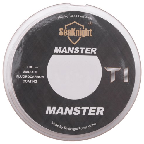 35Lb Seaknight T1 100 % 불소 코팅 낚시 줄 100M 모노 필라멘트 낚시 줄 리더 라인은 라인 잉어 낚시 싱킹, {"크기":"하나"}, 보여진 바와 같이