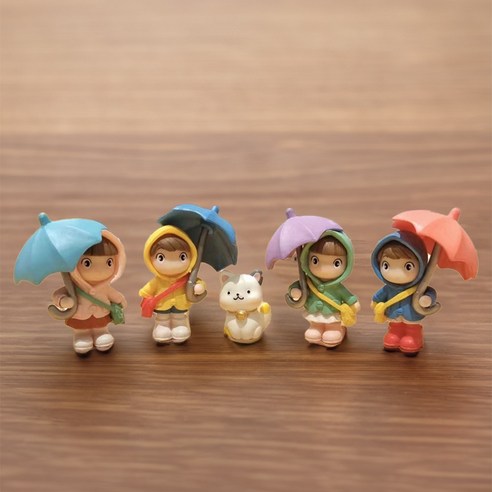 팝킨 우산소녀 자동차 인형: 차량에 활력을 불어넣는 매력적인 동반자