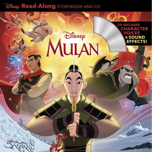 Disney: Mulan [With Audio CD] Paperback, Disney Press