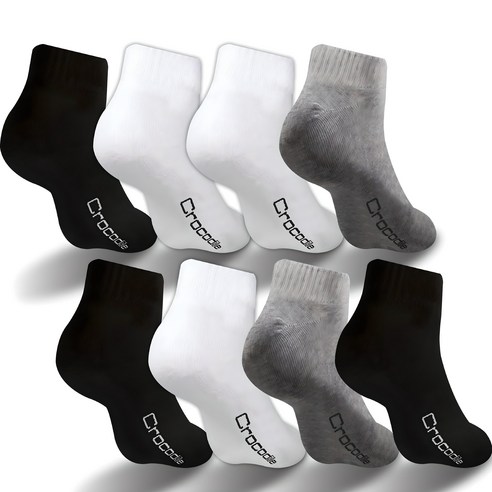 크로커다일 남성용 밴딩 무지 단목 양말: 당신의 발에 선사하는 편안함과 스타일 남자단목양말