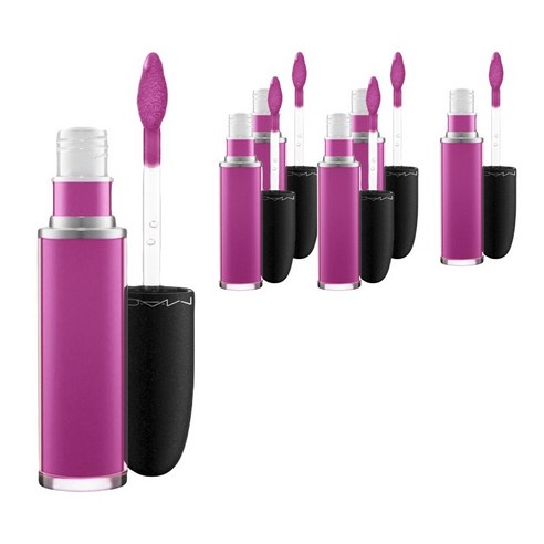 맥 레트로 매트 리퀴드 립컬러 5.0ml, 5ml, Slippery Orchid, 6개