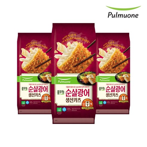 [풀무원] 순살광어생선카츠 420g x 5개