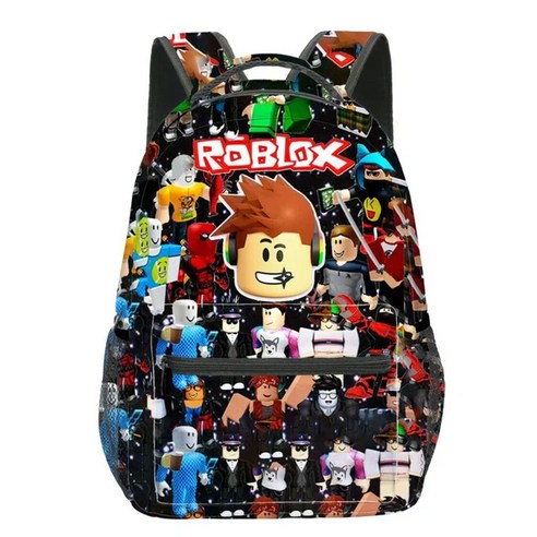 애니메이션 학교 선물 모칠라 ROBLOX 중등 카와이 초등 배낭 만화 책가방, [01]Pen case-01