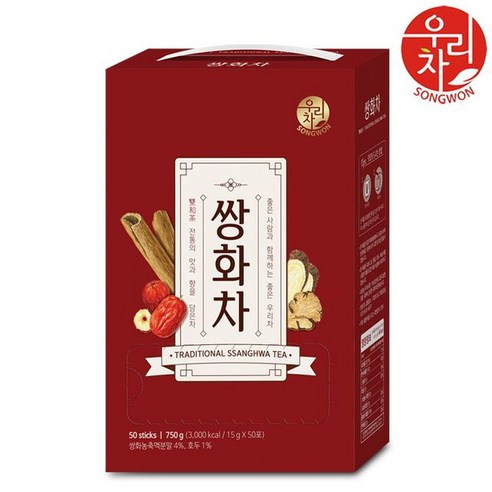 송원 쌍화차 50T, 50개입, 단일옵션, 50개