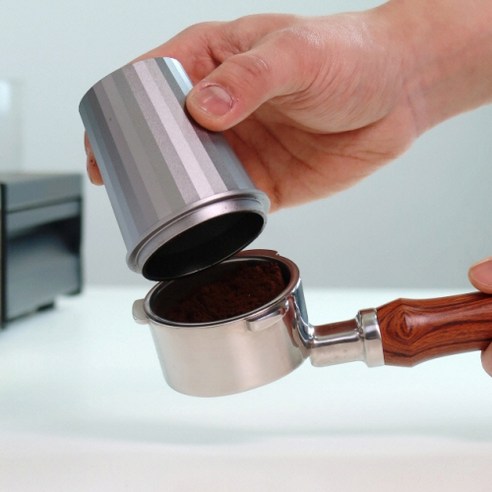 원두걸스 도징컵 림 일체형 51mm Dosing Cup 커피 분쇄컵 템퍼 탬퍼 도징링