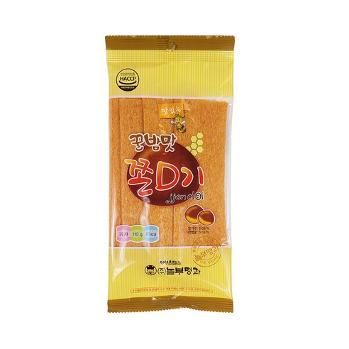 놀부 꿀밤쫀디기 110g 5입