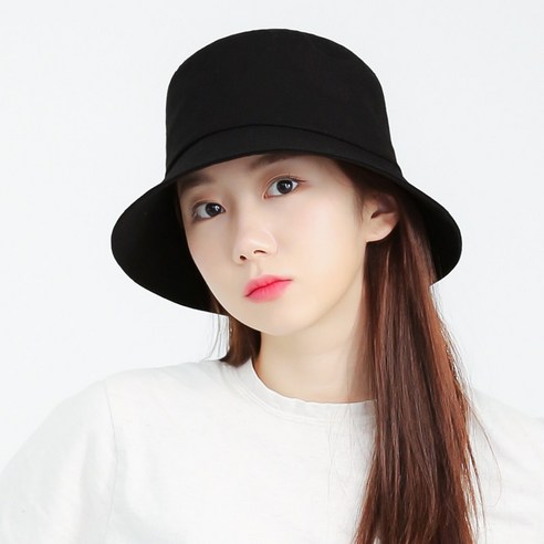 마인드맵 츄 린넨 벙거지 모자 가벼운 남녀공용 버킷햇