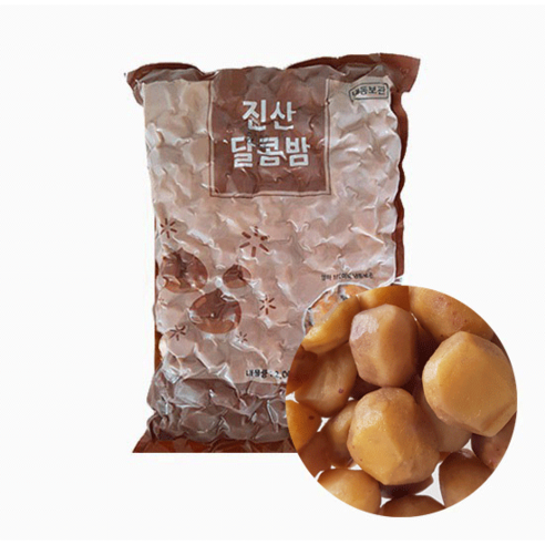 진산푸드 무첨가 냉동 당적밤(홀) 2kg, 1개