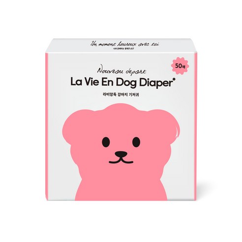 라비앙독 암컷 강아지 안심 기저귀 대용량 50매: 신뢰할 수 있는 제품