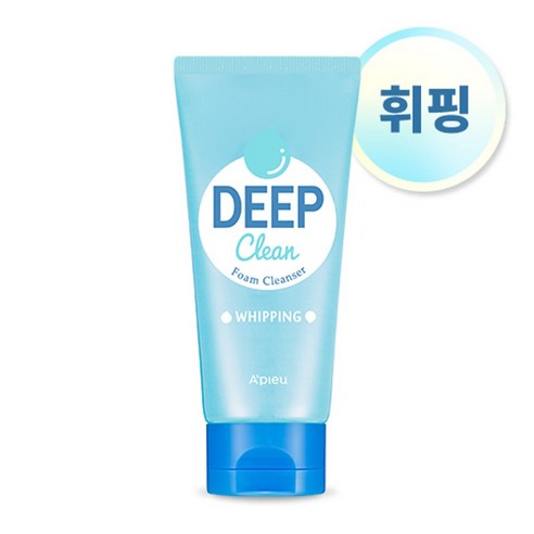 어퓨 딥 클린 폼클렌저 휘핑, 130ml, 3개