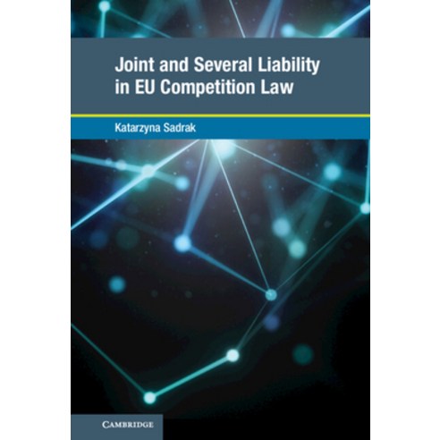 (영문도서) Joint and Several Liability in Eu Competition Law Hardcover, Cambridge University Press, English, 9781108839310