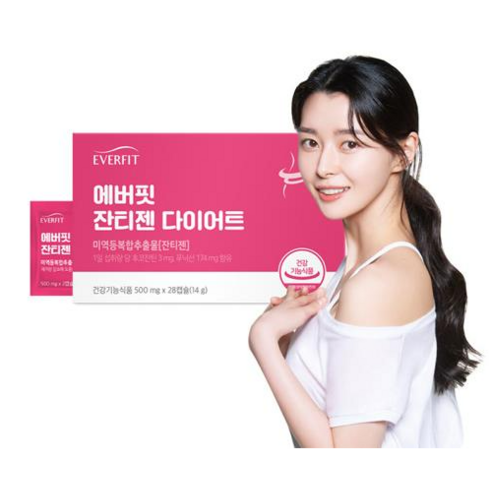 에버핏 잔티젠 다이어트 28캡슐, 에버핏다이어트잔티젠28캡슐, 1개, 28정