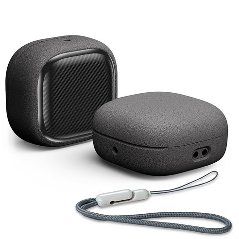 삼성 갤럭시 버즈 FE 갤럭시 버즈2 프로 갤럭시 버즈 프로 갤럭시 버즈2 보호 케이스에 적합하며 끈이 장착되어 있습니다