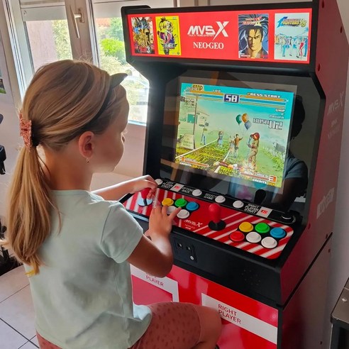 SNK 네오지오 홈아케이드 게임기 NEOGEO MVSX: 추억의 게임을 소환하다 mvsx