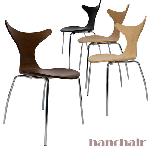 Han 001 / 국내주문제작 / 엔트체어 / 세븐체어 / 인테리어의자 / 카페의자 / 커피숍의자, 1개, 화이트애쉬 - 세로결