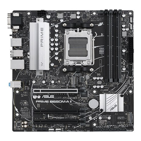ASUS PRIME B650M-A II STCOM: 컴퓨터 게이밍 PC 메인보드 AMD CPU추천