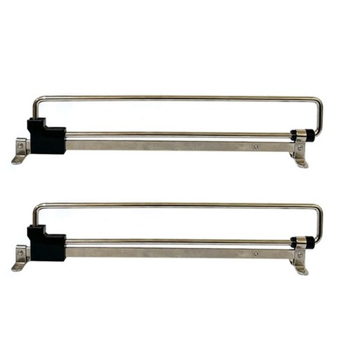 인출식 슬라이딩 바지걸이로 옷장 공간을 효율적으로!