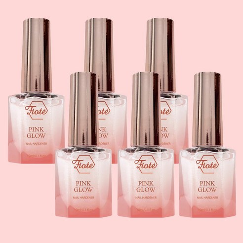 손끝에 피어나는 생기, 피오떼 네일 하드너 핑크글로우로 건강하고 아름다운 손톱을!