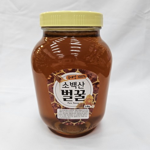 소백산 사양 잡화꿀 1병, 1개, 2.4kg