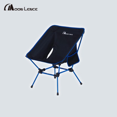 Moon Lence 컴팩트 포터블 경량 폴딩체어 1P, 1개, 블루