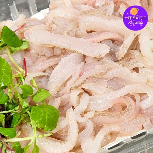 국내산 작업 가자미회 세꼬시 1kg 손질 후 500g 초장 포함, 1개