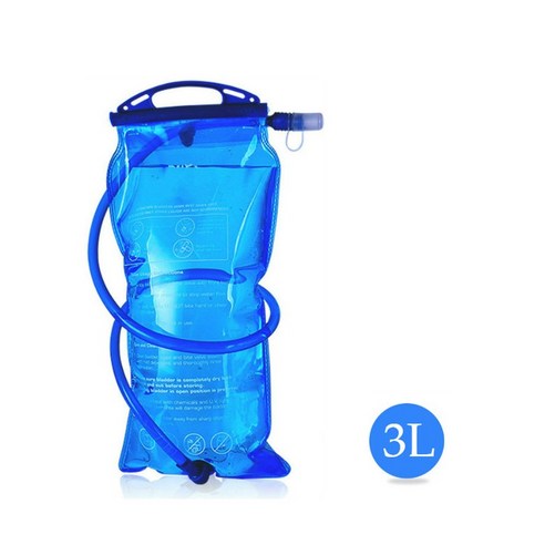 정글 킹-J12 소프트 플라스크 물병 접이식 물 주머니 TPU 프리 러닝 하이드 레이션 팩 허리 가방 500ml, 3L Water Bag