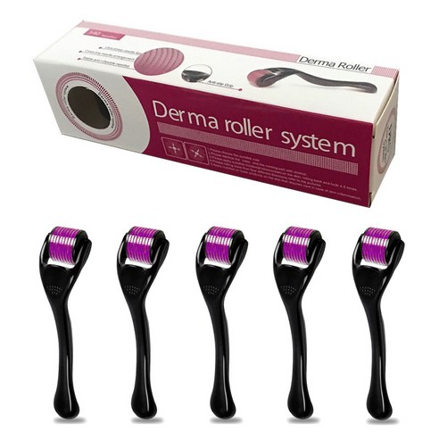 더마롤러시스템 mts 더마롤러 일반형 0.25mm, 5개, violet(라일락)