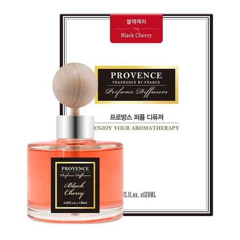 더허브샵 프로방스 퍼퓸 차량용 디퓨저 120ml, 블랙체리, 1개