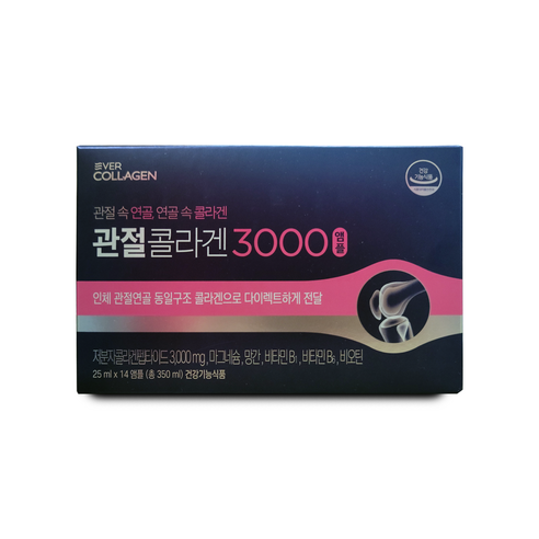 에버콜라겐 관절콜라겐 3000 앰플 25ml, 14병, 1박스