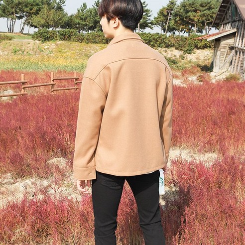 포근한 겨울용 자켓 더맨쉽 울라이크 오버핏