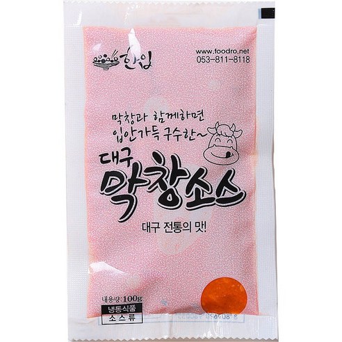 늘솜 돼지막창 소스 과일숙성 식당용 도매 벌크제품 대용량 2kg, 1개