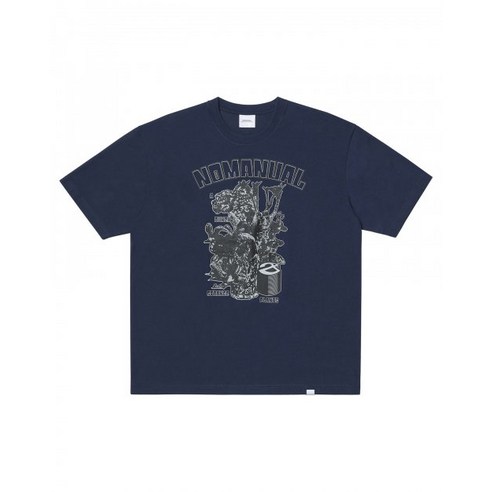 노매뉴얼 S.P T-SHIRT - DARK NAVY