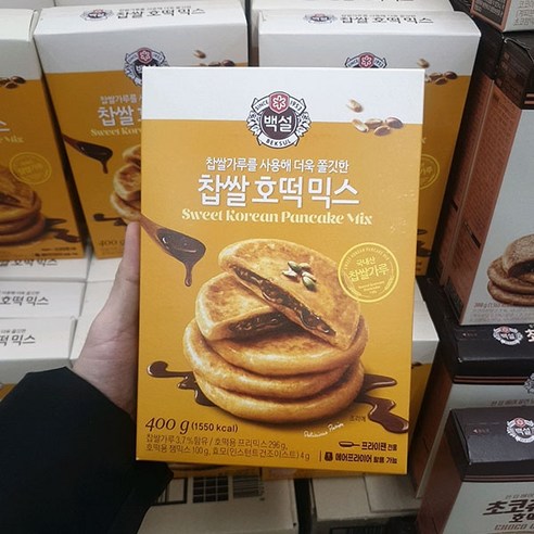 백설 찹쌀 호떡믹스 400g, 1개