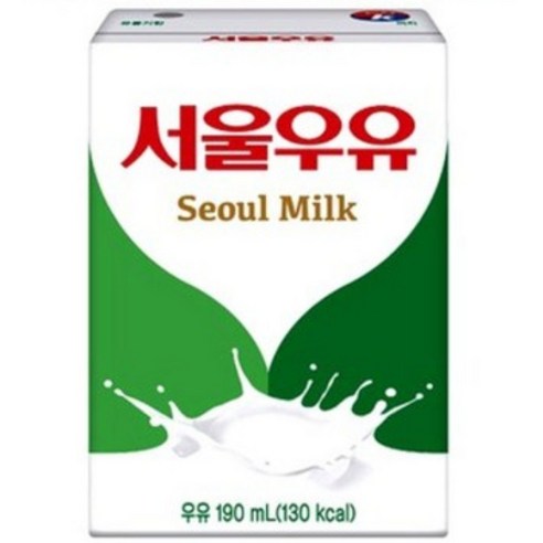 서울우유 멸균우유 흰우유, 200ml, 24개